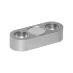 Magnet with Oval Holder - Counterbored/Tapped/Flat Head Screw Type