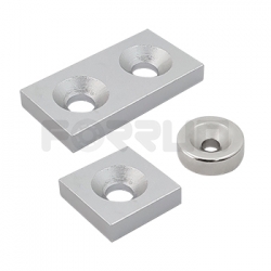 Magnet with Holder - Countersunk Hole, Round/Square Type price, quotations, parameters, images