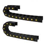 Reinforced Cable Carriers - 45 Series, With Open-Close Flap