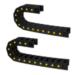 Reinforced Cable Carriers - 55 Series, With Open-Close Flap