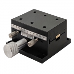 Manual X-Axis Stages - Dovetail Slide, Rack & Pinion, Low Profile