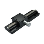 Manual X-Axis Stages - Dovetail Slide, Long-stroke, Rack & Pinion