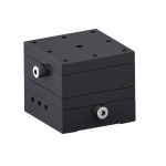 Manual XY-Axis Stages - Dovetail Slide, Feed Screw, Hex Wrench Drive, High Accuracy