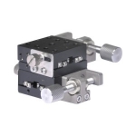 Manual XY-Axis Stages - Linear Ball Guide, Feed Screw, High Accuracy