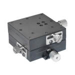 Manual XY-Axis Stages - Dovetail Slide, Feed Screw, High Accuracy