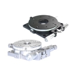 Manual Rotary Stages - Crossed Roller Bearing Type, Micrometer Head, High Accuracy