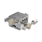 Manual XY-Axis Stages - Linear Ball Guide, Feed Screw, High Accuracy
