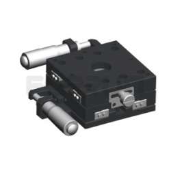 Manual XY-Axis Stages - Cross Roller Guide, Micrometer Head, Low Profile price, quotations, parameters, images