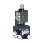 Manual XYZ-Axis Stages - Dovetail Slide, Feed Screw, High Accuracy
