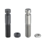 Extension Spring Stud – Slotted with Ring Groove, Half-Thread Type