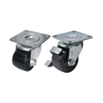 Casters - Medium-Heavy Load, Plate Swivel Type