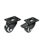 Casters - Light-Medium Load, Plate Swivel Type