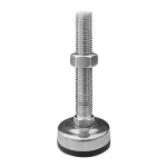 Leveling Mounts - Medium Load, Anti-Vibration Pads, Rubber Base