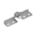 Torque Hinges - L-shaped, Round Hole, SUS304