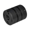 Flexible Shaft Coupling - High-Rigidity, Double Discs Set Screw and Keyway