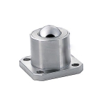 Ball Rollers - Milled Square Flange Mounting Type, Downward-Facing Type
