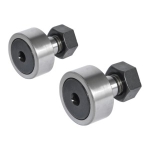 Solid Eccentric Cam Followers - With Hexagon Socket Type, Flat Type · Crown Type