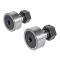 Solid Eccentric Cam Followers - With Hexagon Socket Type, Flat Type · Crown Type