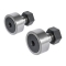 Cam Followers - with Hexagon Socket Type, Flat Type · Crown Type