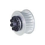 Keyless Timing Belt Pulleys - T5 Type, Keyless Bushing with Centering Function