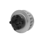 Keyless High Torque Timing Belt Pulleys - S3M Type, Keyless Bushing with Centering Function