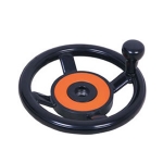 Plastic Fout-Spoked Handwheels - With Handle