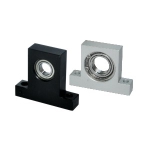 Bearings with Housing - T-Shaped, Base Mount, Retained