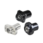 Bearings with Housing - Flanged Pilot Type, Double Bearings, Unretained