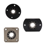 Bearings with Housing - Flanged Pilot Type, Self-aligning ball bearing, Retained