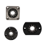 Bearings with Housing - Flange Type, Direct Mount, Self-aligning ball bearing, Retained