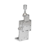 Manual Z-Axis Stages - Linear Ball Guide, Feed Screw, High Accuracy