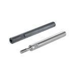 Circular Standoffs - One End Tapped or One End Threaded, Standard Wrench Flats, Selectable Thread Size