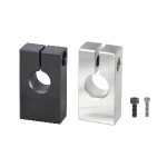 Single-Hole Strut Clamps - Parallel Tapped Hole Type, Fixed Hole Pitch / Selectable Hole Pitch