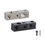 Double-Hole Strut Clamps - Unequal Diameter Free Rotating Type