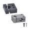 Double-Hole Strut Clamps - Equal Diameter Split-Type Perpendicular T-Type / Perpendicular Type, Unequal Diameter Perpendicular Type