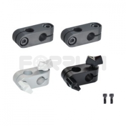 Double-Hole Strut Clamps - Equal Diameter Perpendicular Type, Hex Socket Bolt Type / Wing Knob Type price, quotations, parameters, images