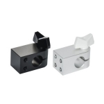 Single-Hole Strut Clamps - Vertical Tapped / Side Tapped, Hex Socket Bolt Type / Wing Knob Type