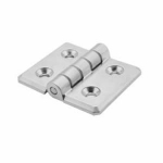 Zinc Alloy Hinges for Aluminum Profile -  Countersink