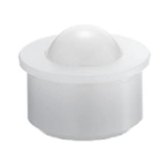 Plastic Ball Rollers - Round Flange Press-Fit Type