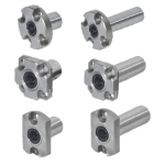 Compact Linear Ball Bushings - Flange Type