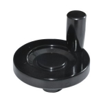 Solid Disk Flat Handwheels - With Slit Handle