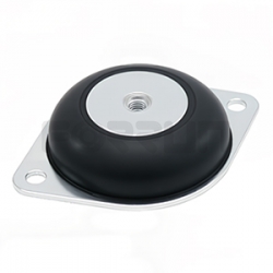 Bell-Shaped Vibration Mount – Female Thread Mounting Plate, Two-Hole Type price, quotations, parameters, images
