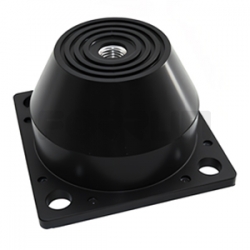 Bell-Shaped Vibration Mount – Female Thread Mounting Plate, Four-Hole Type price, quotations, parameters, images