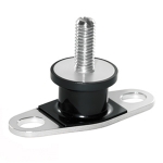 Rubber Vibration Mount – Male Thread Mounting Plate, Waist Type