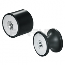Rubber Vibration Isolator – Female Thread Both Ends, Cylindrical & Waist Type price, quotations, parameters, images