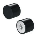 Rubber Vibration Isolator – Female Thread One End, Cylindrical Type