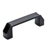 Square Bar Handles - Externally Mounting Type, Die-cast Aluminum Alloy/Nylon